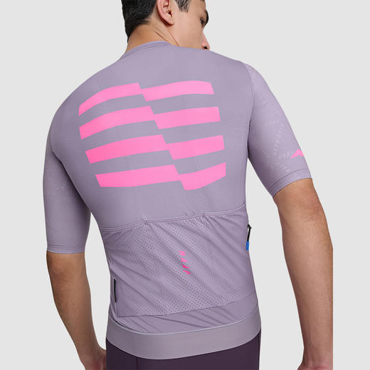 MAAP 男士 Sphere Pro Hex Jersey Purple Ash 短袖骑行服 商品图3