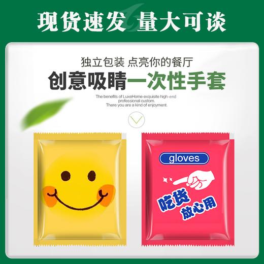 一次性PE卫生手套创意独立包装200包*25【431】 商品图0