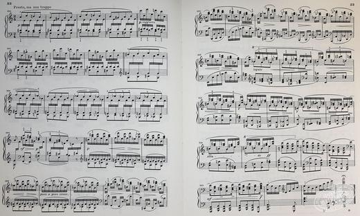 【中商原版】亨乐原版 勃拉姆斯 帕格尼尼主题变奏曲 op35 钢琴独奏 带指法 Brahms Paganini Variations op. 35 HN394 进口艺术 商品图5