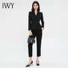 IWY/高端黑色西装套装女新款气质商务公务员面试正装售楼部工作服C13315+P13315 商品缩略图1