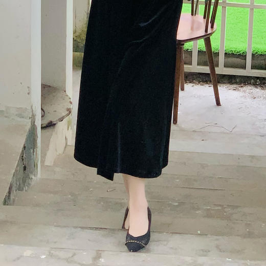 【百图lulu好物】【小羊皮水晶跟】高跟鞋 征战世界的战鞋 上班通勤鞋 商品图1