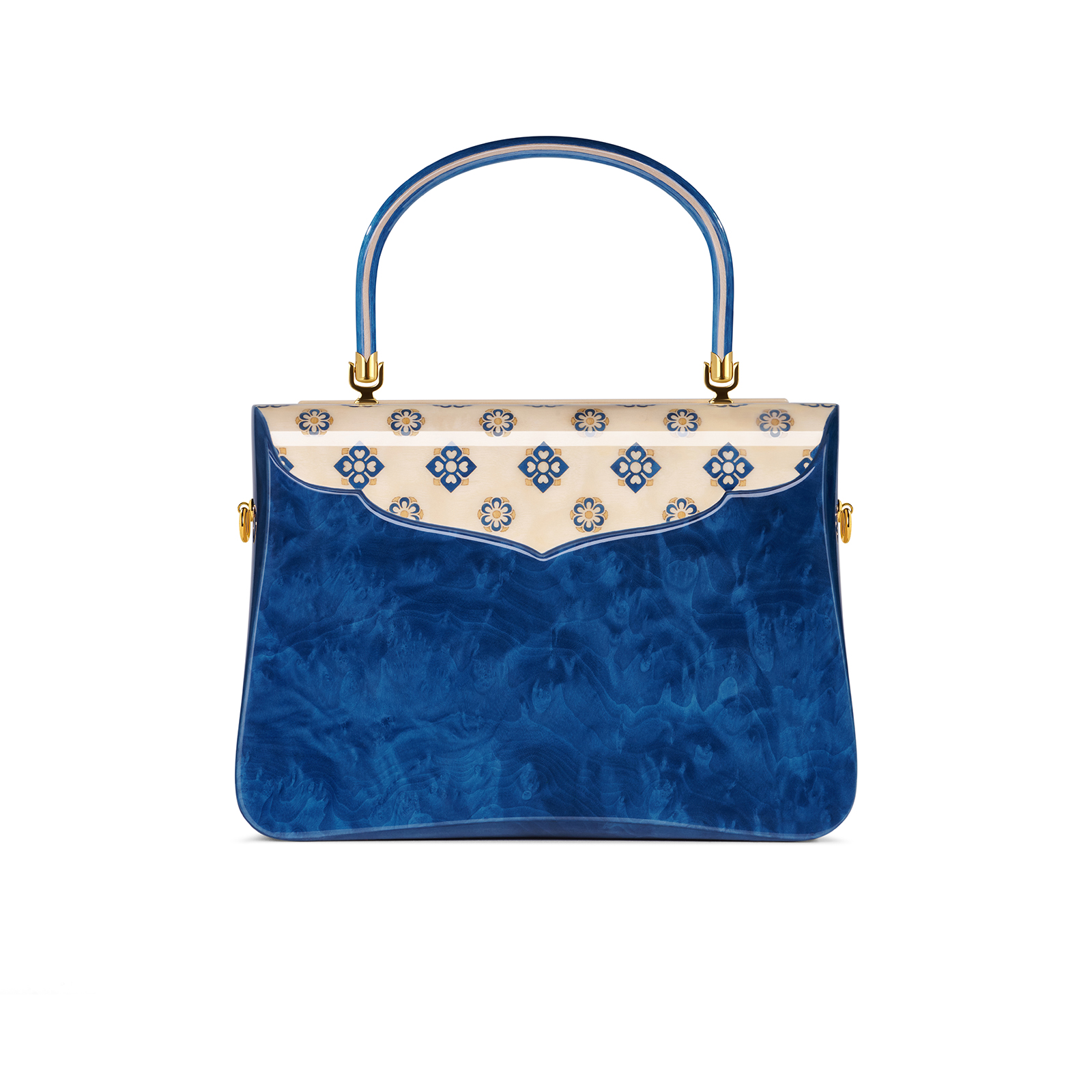 镶嵌“花钿纹”主题手提包