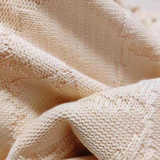 【特价】轻奢重磅编织盖毯 棕色 150*200cm 商品图2