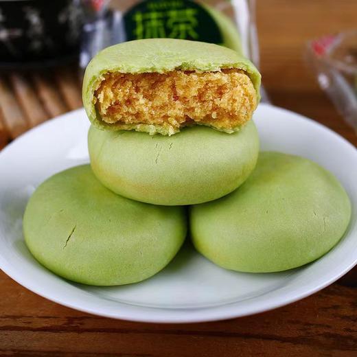 【清新抹茶香！抹茶绿豆饼】闽南馅饼免运费送礼盒装绿豆糕原味抹茶味绿豆饼传统糕点心手提盒小吃 商品图0