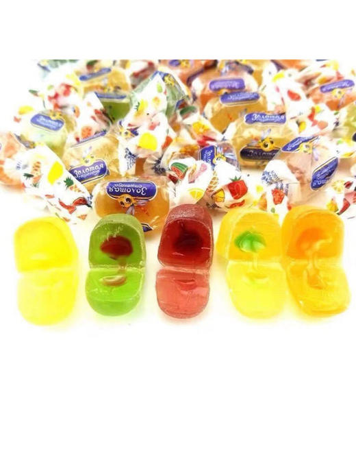 Kdv蜻蜓水果夹心糖500g 商品图2