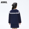 【实体店同款】女童甜美毛呢海军领针织外套2023年冬季新款安奈儿童装AG345625 商品缩略图3