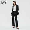 IWY/黑色酒店管理职业装西装套装女秋冬高端售楼部案场客服工作服正装C13311+P33518 商品缩略图1