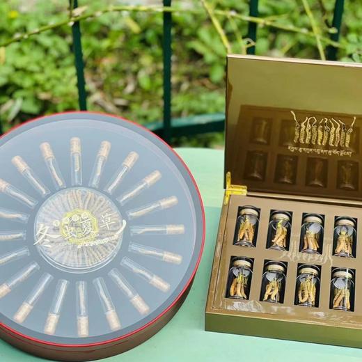 虫草誉为“草中黄金”“软黄金”，LES GRÂCES冬虫夏草高级礼盒，甄选世界公认的虫草黄金产区“西藏那曲”，海拔4450以上，环境无污染，生长周期长，吸收的营养更多，四对足清晰，虫体饱满！ 商品图8