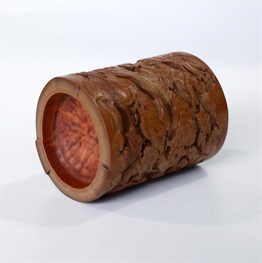 龙腾盛世°竹笔筒10*13.5cm 商品图6