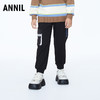 ☆【实体店同款】男童时尚潮酷加绒全腰针织长裤2023年冬季新款安奈儿童装AB346741 商品缩略图2