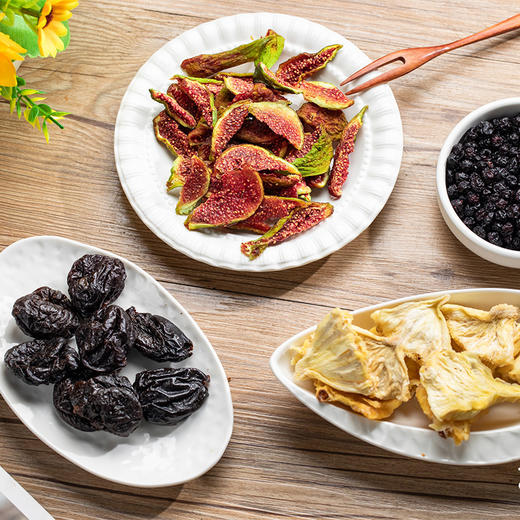 每日果干系列 | 全球溯源直采 精选优质产地 每一颗都含有丰富膳食纤维 独立小包装 12个月超长锁鲜 无花果/蓝莓 商品图0