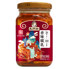 【仅供集采】永叔公国潮香辣豆腐乳300g*12瓶 箱装