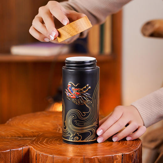 彩云龙随身杯双层330ml 商品图3