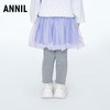 ☆【实体店同款】女童假两件加厚加绒全腰针织裙裤2023年冬季新款安奈儿童装XG346804 商品缩略图2