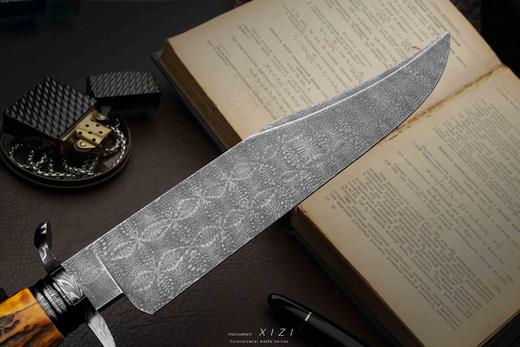 三希堂  现代刀系列  四芒星大马博弈  未开刃 商品图6