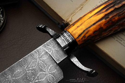 三希堂  现代刀系列  四芒星大马博弈  未开刃 商品图4