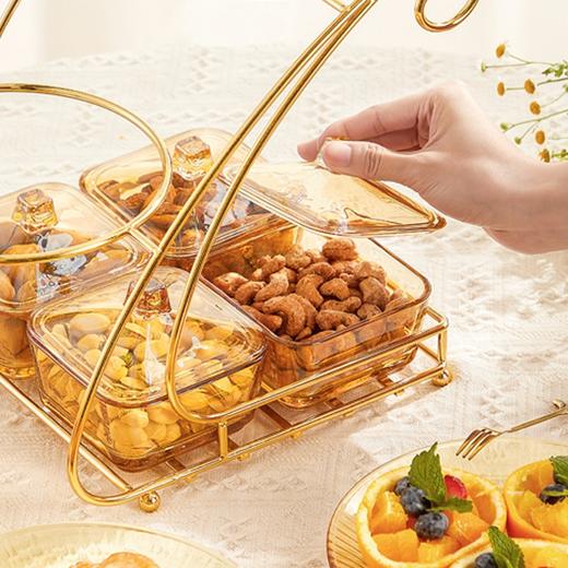 康宁玻璃饭盒玻璃保鲜盒便携饭盒 EKCO晶致糖果盒套组 商品图4