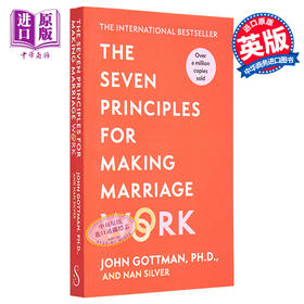 【中商原版】幸福的婚姻 男人与女人的长期相处之道	英文原版 John GottmanThe Seven Principles For Marriage Work