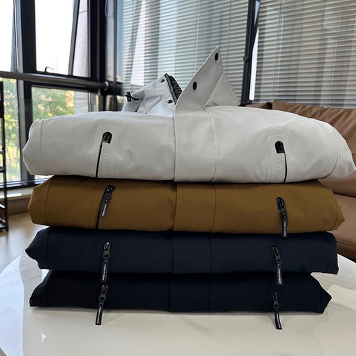 3D立体拼接剪裁!款式时尚经典百搭!日常休闲城市户外羽绒服黑藏青灰全年龄男女同款 商品图2