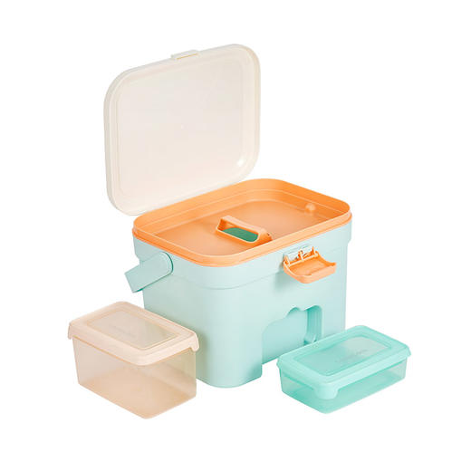 乐扣乐扣 新活力多用收纳箱三件套INP1139S3FU 商品图2