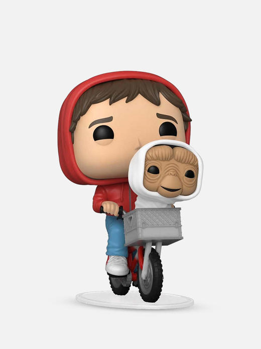 Funko POP Movies ET Elliott w/ET in Bike Basket电影 E.T.外星人POP公仔艾里奥特 E.T.在自行车篮子手办 50768 商品图3