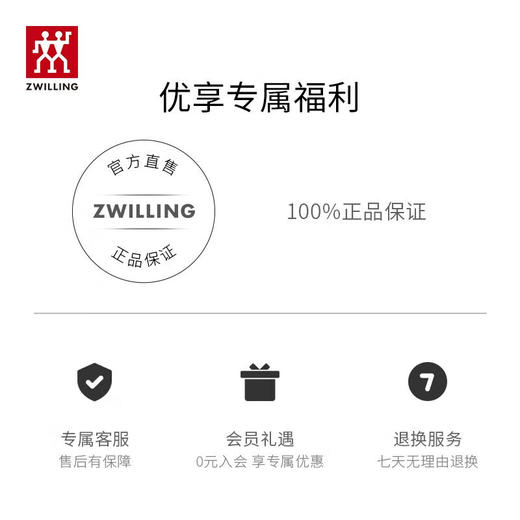 【直发】双立人系列西餐具4件套ZW-W601 商品图3