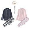 【新品上市】【国潮家居服】国潮风家居服纯棉双层纱情侣家居服全棉睡衣套装立领 商品缩略图7