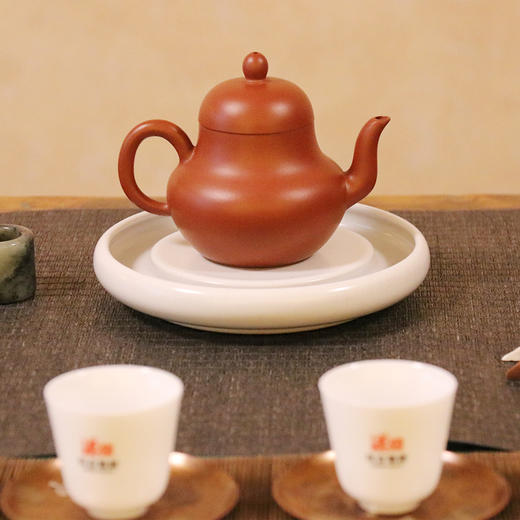 手工紫砂壶 思亭壶 宜兴 原矿大红袍  190ML 商品图1