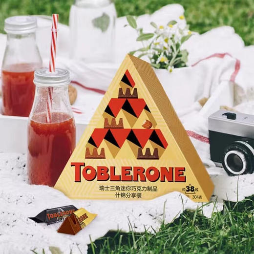 瑞士三角迷你巧克力什锦分享装304g/045401 时尚小巧颗颗香醇口感层次丰富 商品图1