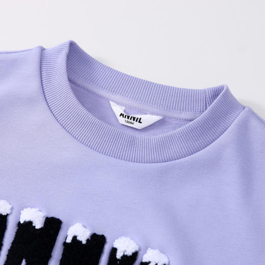 【实体店同款】女童卫衣新款冬加绒厚款保暖安奈儿童装AG341774 商品图4