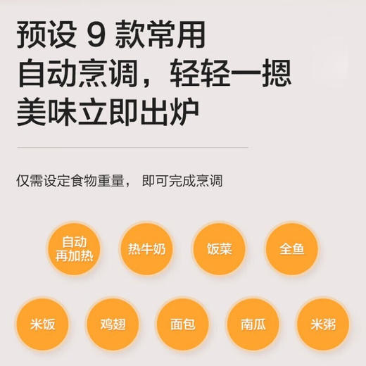松下 (Panasonic)微波炉智能家用多功能烤箱23升自动菜单解冻微波炉烤箱一体机 NN-GF35KBXPE 商品图4