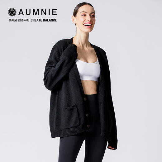 【AUMNIE】每天配宽松毛衣开衫 EVERYDAY OVERSIZED CLASSIC CARDIGAN 商品图2