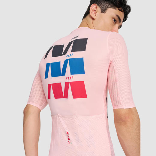 MAAP 男士 Trace Pro Air Jersey Pale Pink 短袖骑行服 商品图3