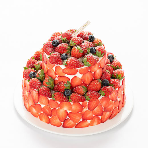 【霸气流心莓莓】女神喜欢的草莓生日蛋糕，红颜草莓霸气回归，满溢而出的香草草莓馅海盐流心，流淌着满园红颜草莓的幸福和快乐 商品图4