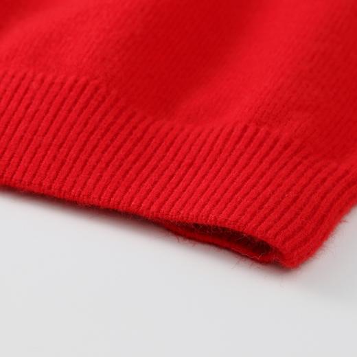 【实体店同款】女童俏皮可爱柔软圆领针织衫2023年冬季新款安奈儿童装AG344744 商品图6