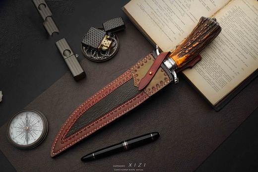 三希堂  现代刀系列  四芒星大马博弈  未开刃 商品图8