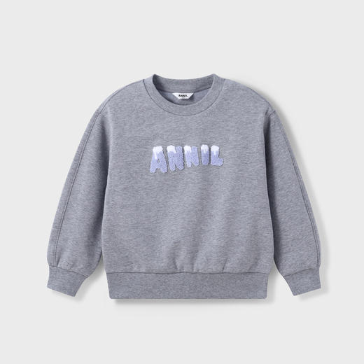 【实体店同款】女童卫衣新款冬加绒厚款保暖安奈儿童装AG341774 商品图1