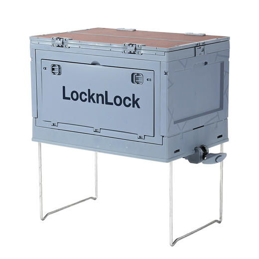 乐扣乐扣 新活力多功能折叠拉杆箱LTZ513GRYFU 商品图11