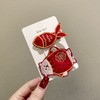新年好物！【中国风新年头饰！吉祥之美】中国风新年头饰过年喜庆发饰，福字吉祥灯笼发夹子少女儿童边夹顶夹，年味绵延，发饰中寓意浓郁 商品缩略图9