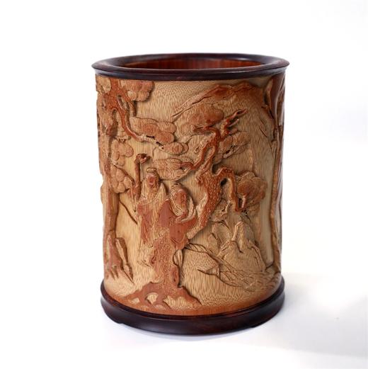 五老图°竹笔筒12.5*16cm 商品图2