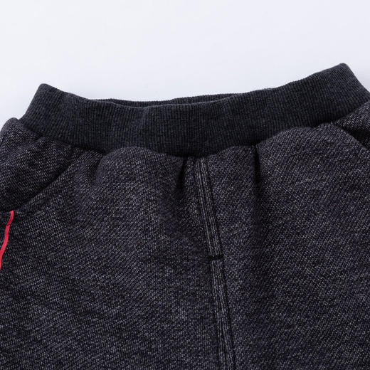 贝贝怡儿童加绒加厚运动裤男童冬季保暖休闲长裤宽松中大童裤子214K2262
 商品图8