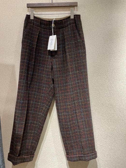 （3折）Charpentier  de Vaisseau 羊毛格纹裤子 商品图5