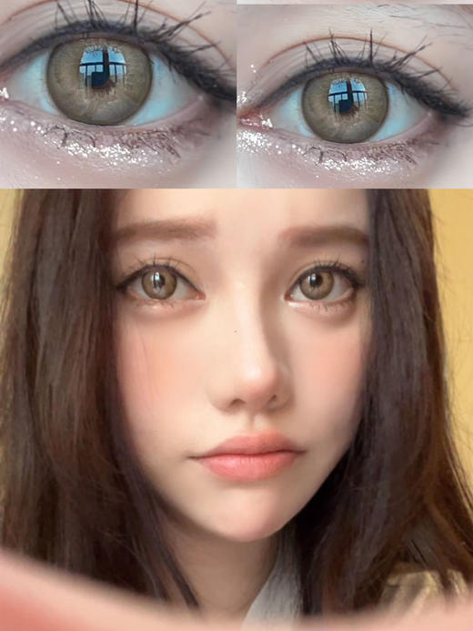 4youthcon 年抛美瞳 精灵棕褐 直径14.2mm着色13.6mm 商品图0