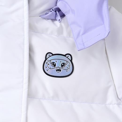 ☆【实体店同款】女童渐变防风防水防油80%鹅绒中长款羽绒服收腰派克服版型2023年冬季新款安奈儿童装XG345642 商品图7