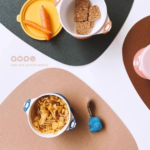 澳培吸盘碗宝宝餐具宝宝碗强力吸盘辅食碗婴儿学吃饭硅胶饭碗套装 商品图1