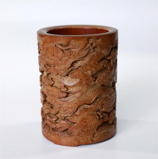 龙腾盛世°竹笔筒10*13.5cm 商品图4