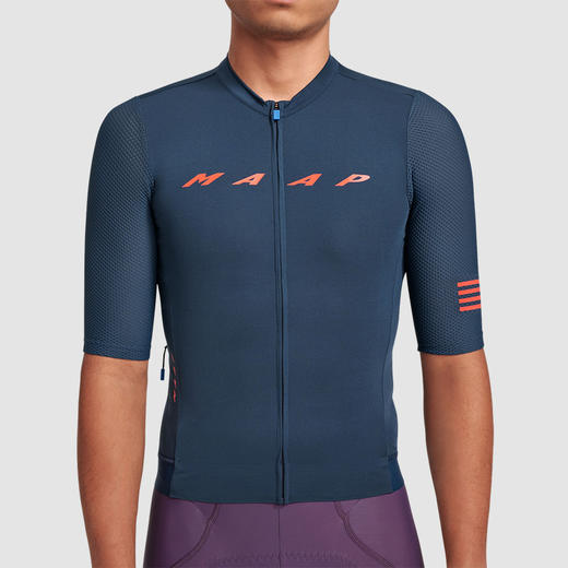 MAAP 男士 Evade Pro Base Jersey Midnight Navy 短袖骑行服 商品图3