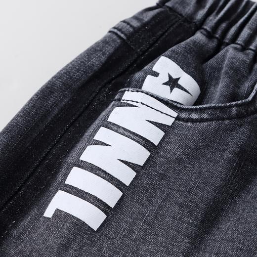 【实体店同款】男童全腰牛仔棉裤2023年冬季新款安奈儿童装AB346747 商品图5