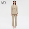 IWY/卡其色西装套装女英伦风主持人正装气质白领职业装教资正装C13317+P33317 商品缩略图0