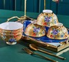 国风艺术珐琅餐具 商品缩略图3